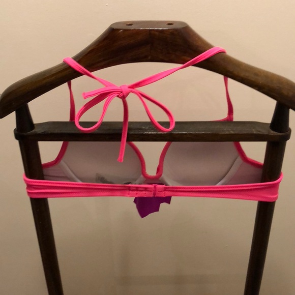 Victoria Secret Small Pink Ruffle Swim Top - Picture 2 of 4